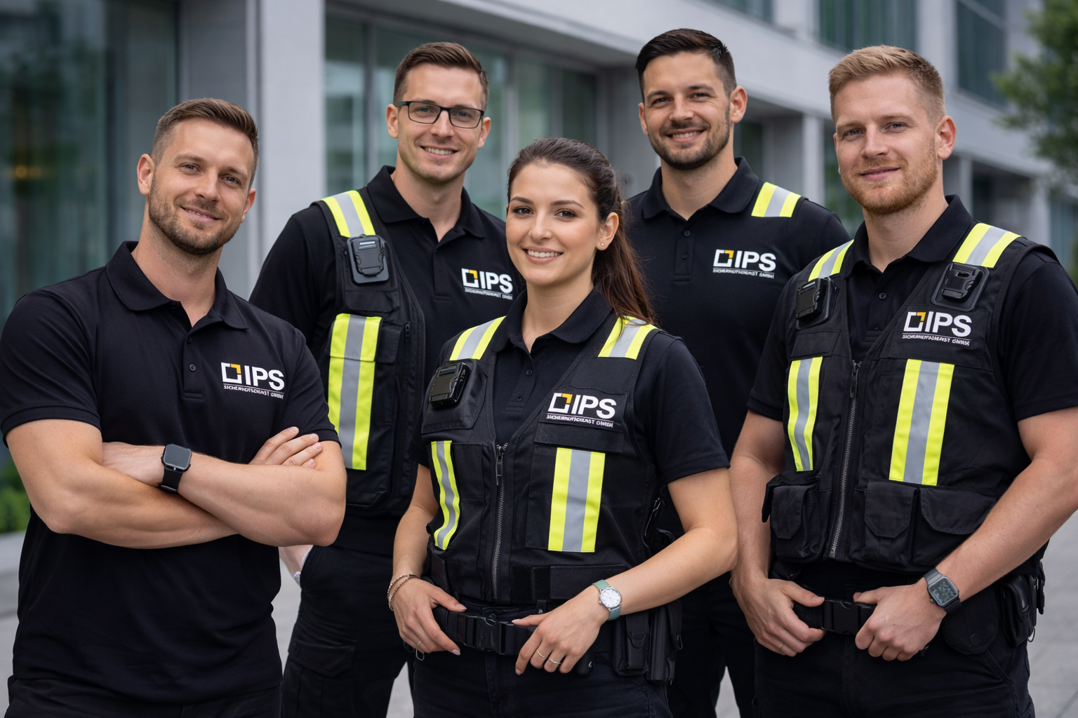 IPS Sicherheitsdienst Team bei der Beratung